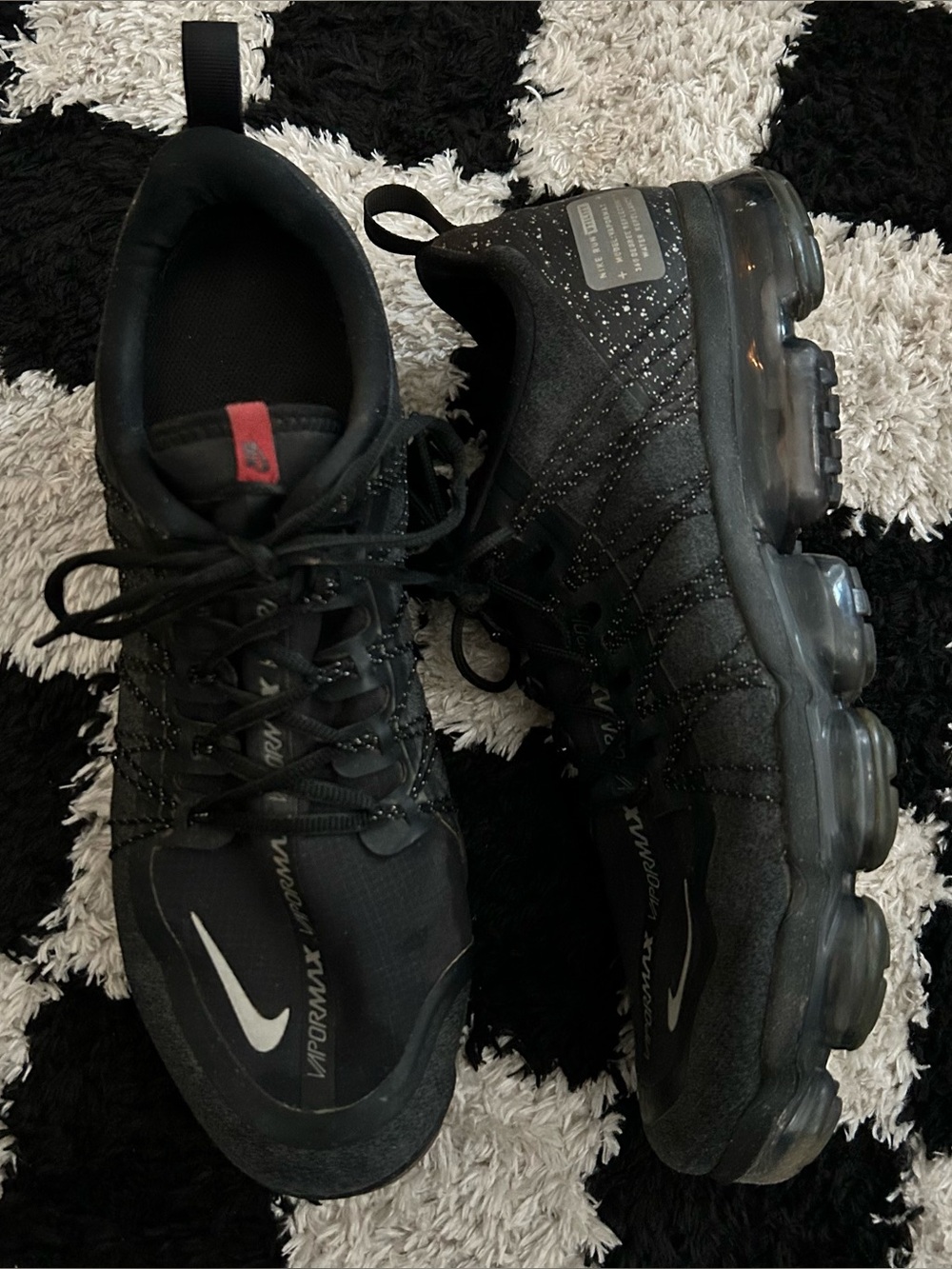 Nike Air VaporMax Run Utility Black AQ8810-003 Men’s Size 14 Water Repellent